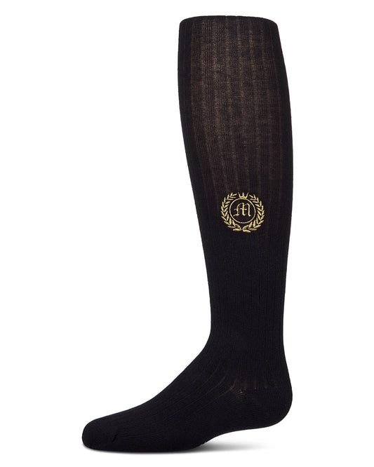 Crest Cotton Tights : Color: Navy