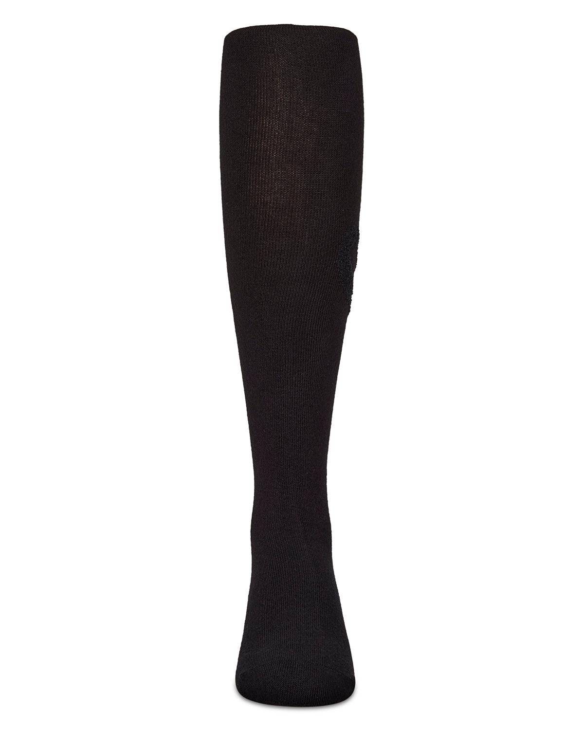 Terry Heart Cotton Tights : Color: Navy
