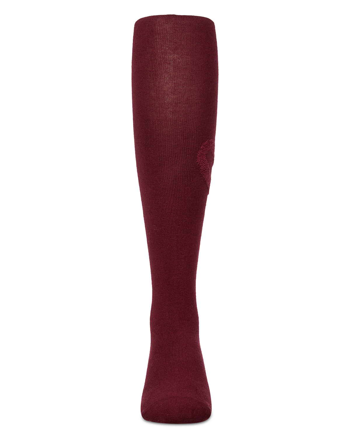 Terry Heart Cotton Tights : Color: Navy