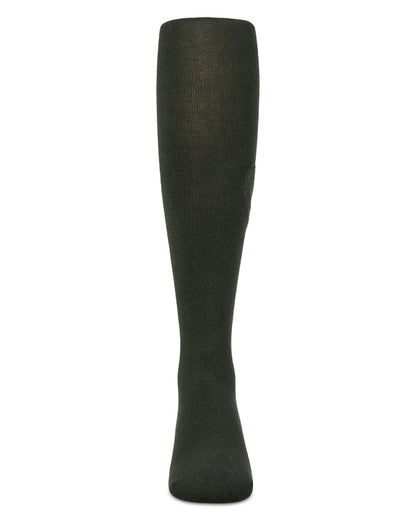Terry Heart Cotton Tights : Color: Navy