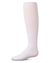 Girls Opaque Open-Work Wavy-Patterned Fashion Tights