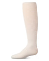 Girls Opaque Open-Work Wavy-Patterned Fashion Tights