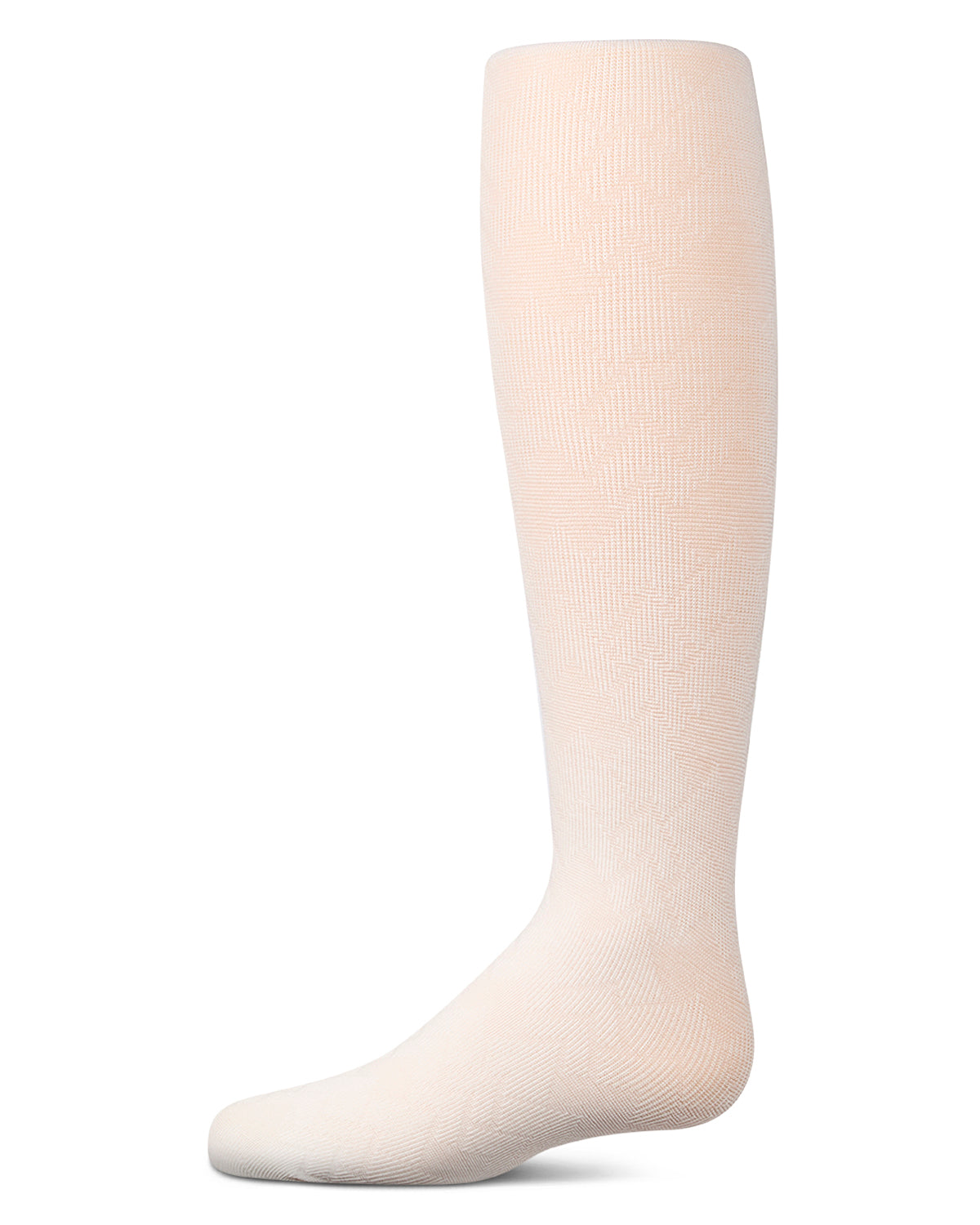 Girls Arrow-Patterned Cotton-Rich Lightweight Sweater Tights