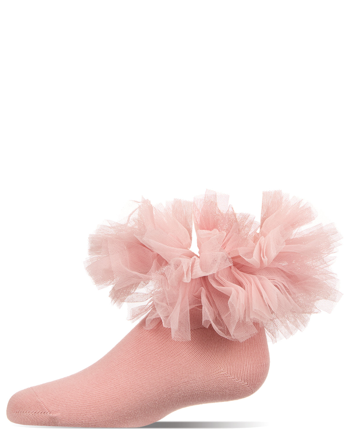 Girls' Oversized Tutu Ballerina Anklet Socks