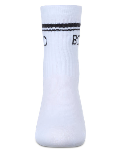 Girls' INSPO Athletic Crew Socks : Color: Pink