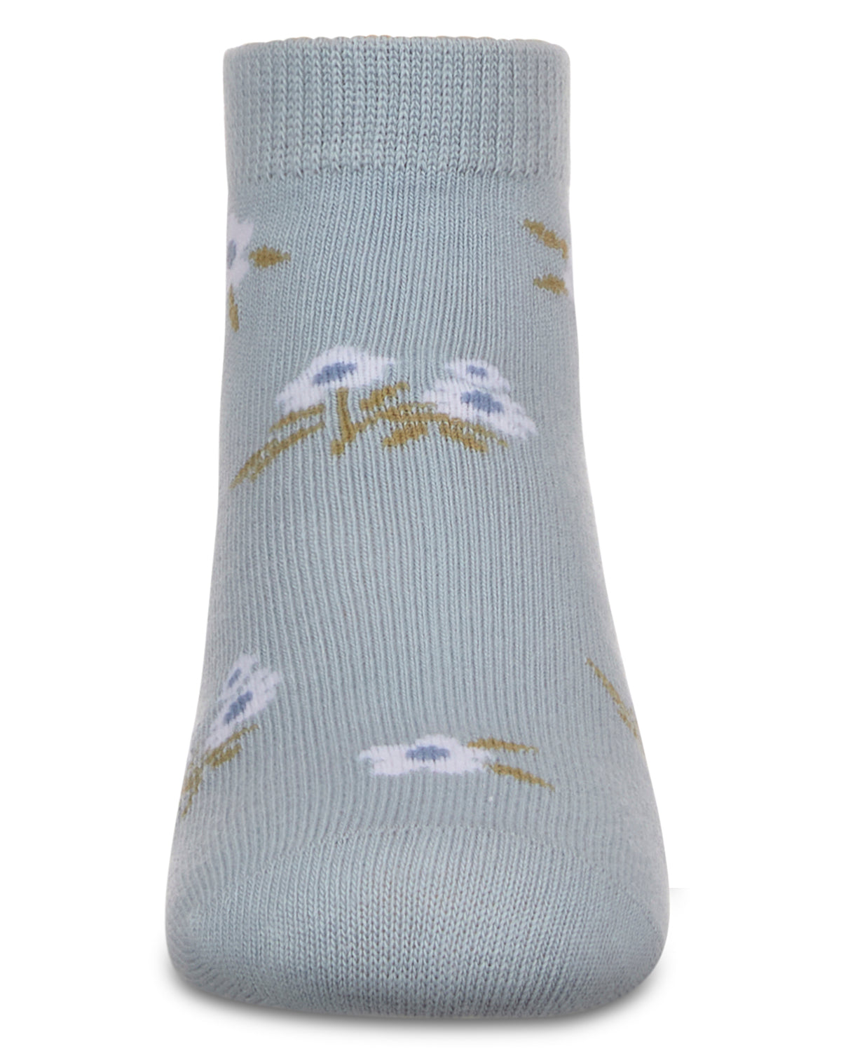 Girls' Blissful Bloom Anklet Socks : Color: Light Blue