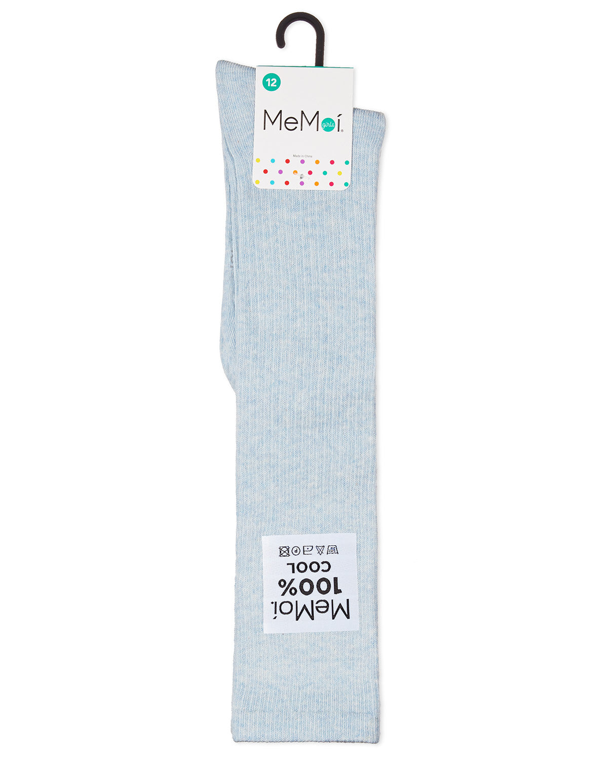 Girls' 100% Cool Knee-High Socks : Color: Chambray Heather
