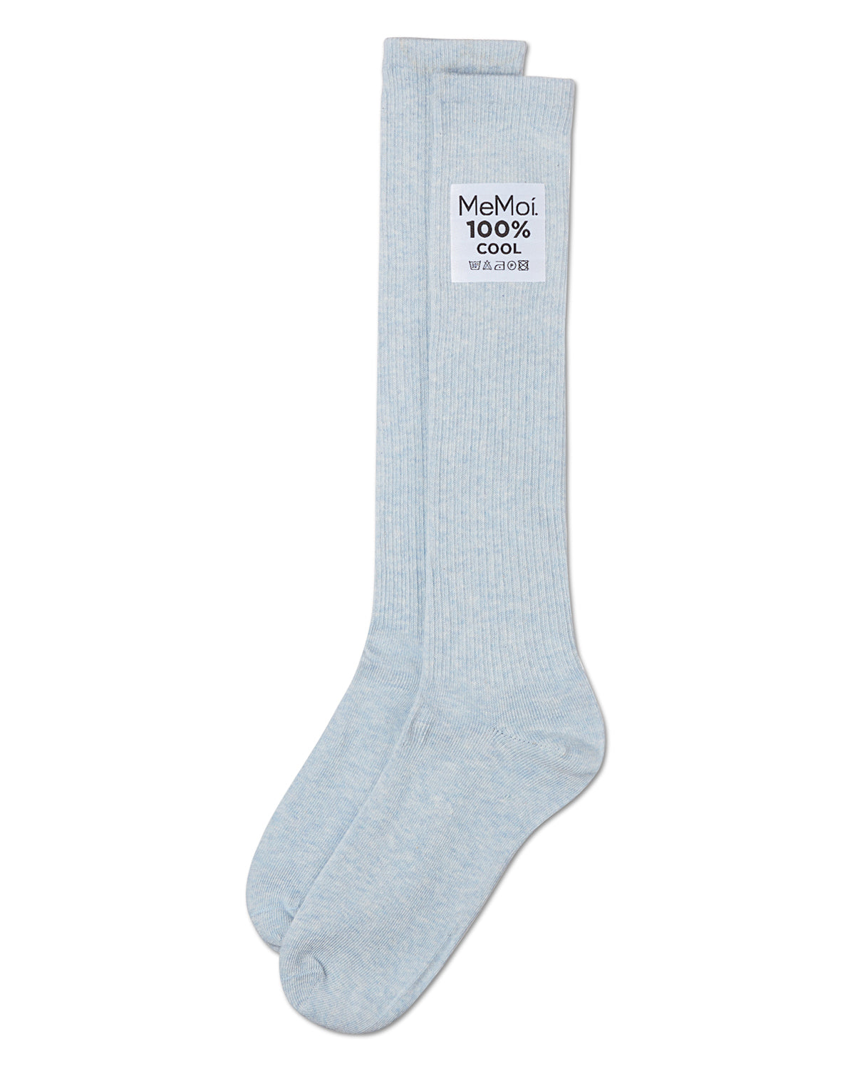 Girls' 100% Cool Knee-High Socks : Color: Chambray Heather