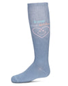 Girls' Keep The Smile Knee High Socks : Color: Blue