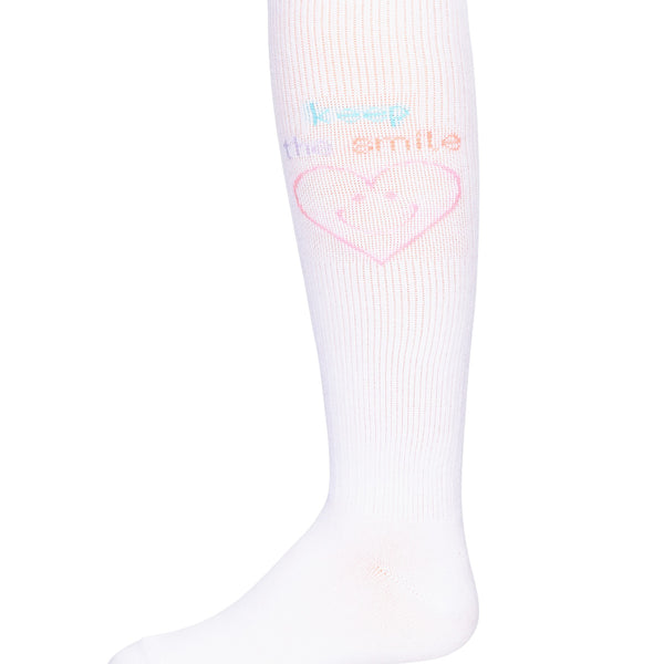 Girls' Keep The Smile Knee High Socks