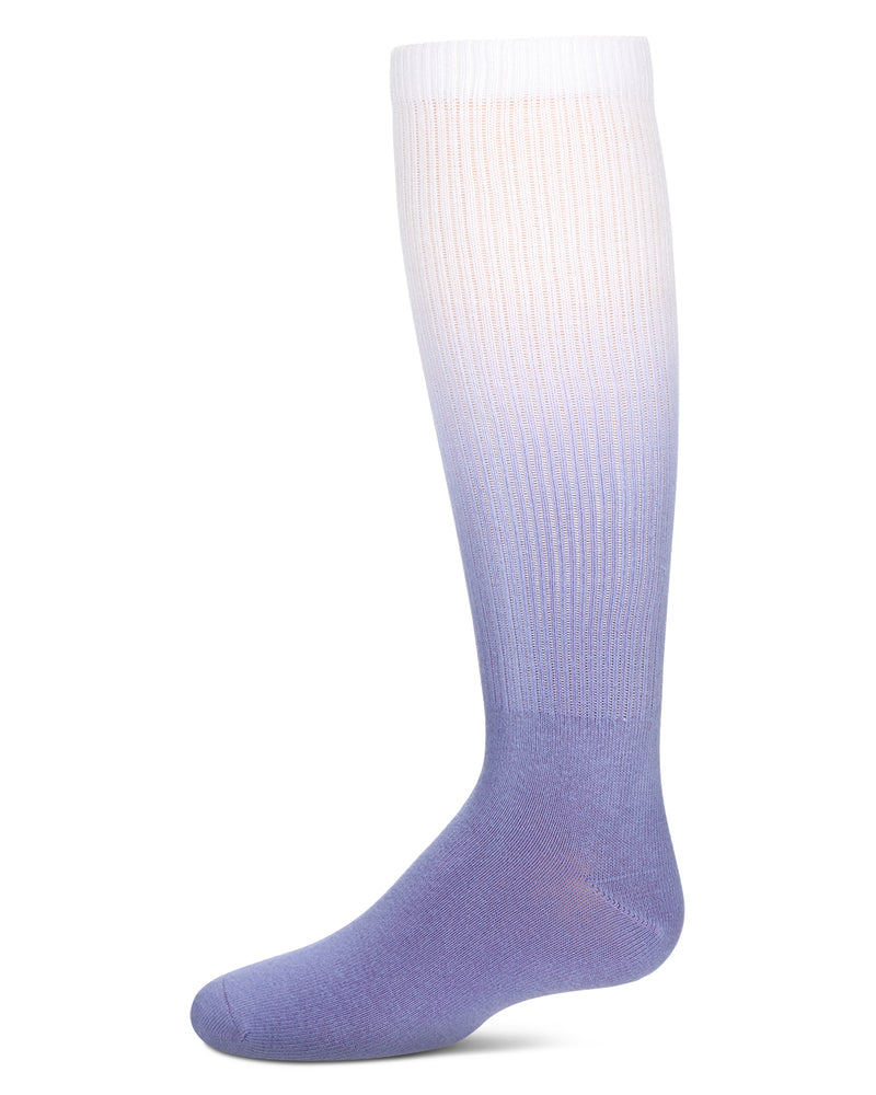Girls' Dip Dye Knee High Socks