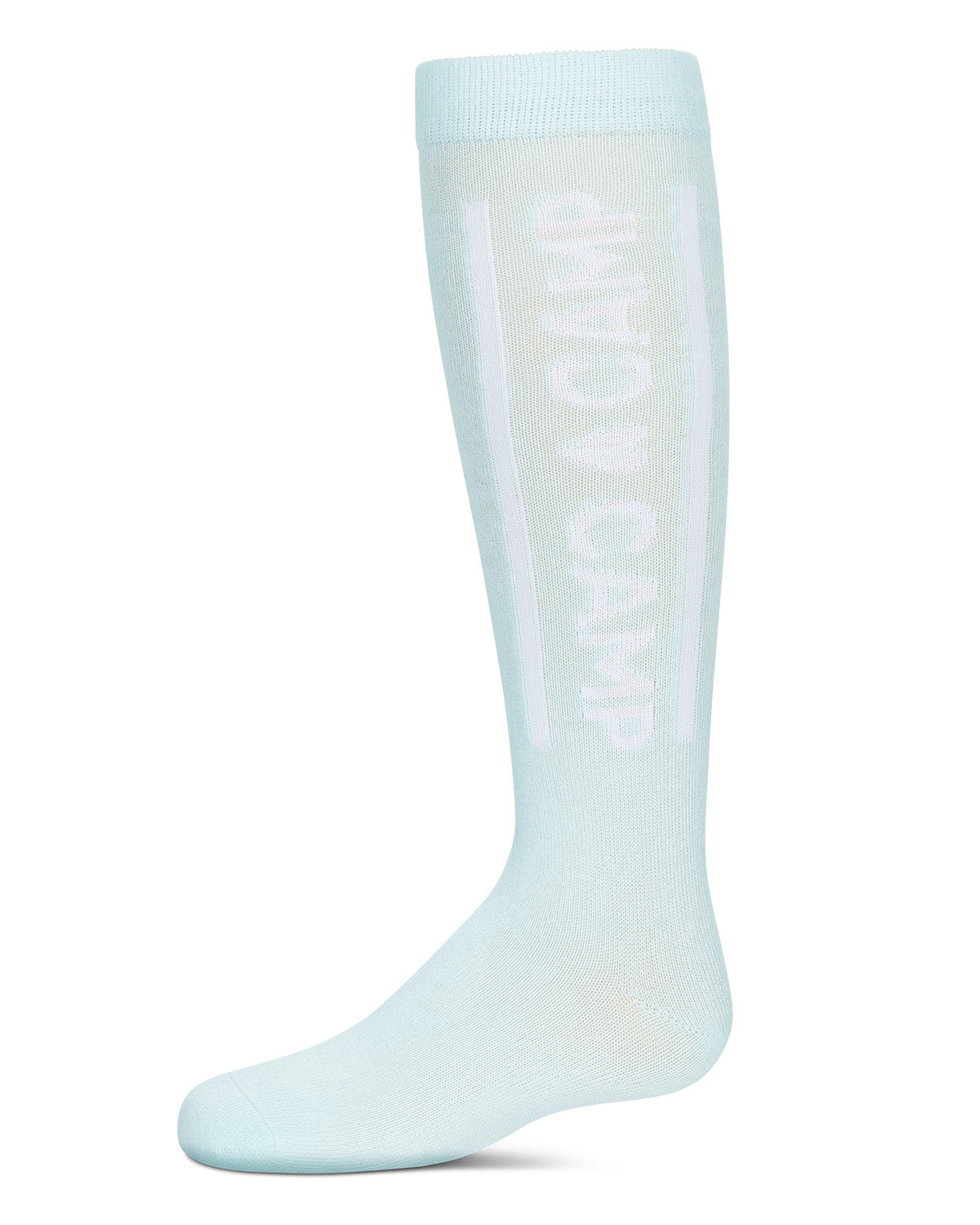 Girls' Camp Love Knee High Socks : Color: Blue