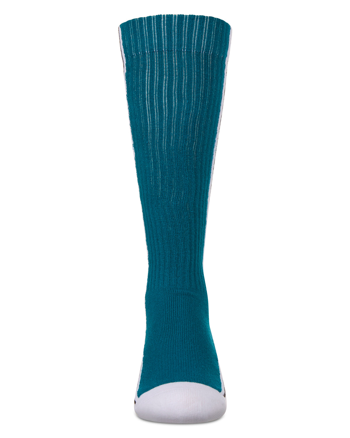 Girls Color Block Stripe Stretch Cotton Knee Sock : Color: Black