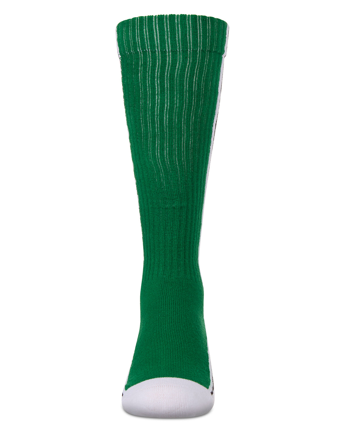 Girls Color Block Stripe Stretch Cotton Knee Sock : Color: Black