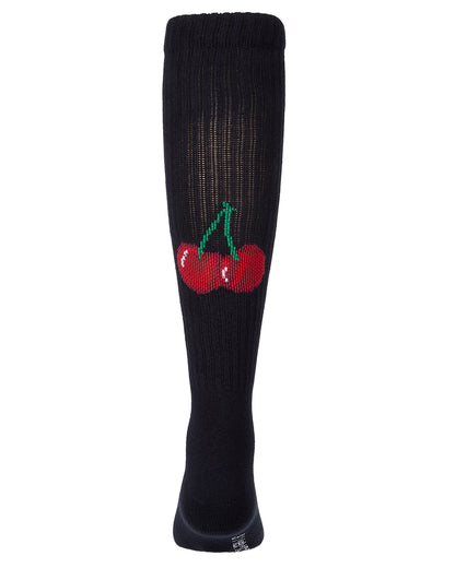Back Cherry Knee High : Color: Navy