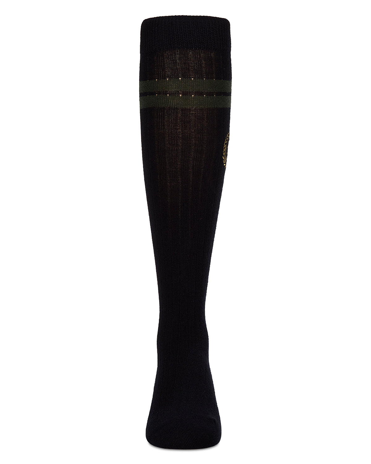 Crest Knee High : Color: Navy