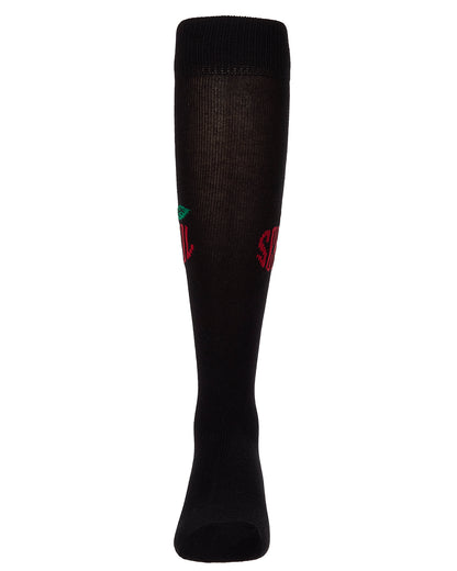 School Apple Knee High : Color: Black