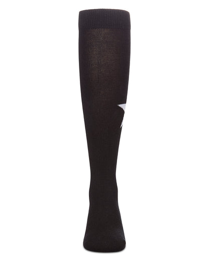 Girls Cotton-Rich Star Themed Knee Sock