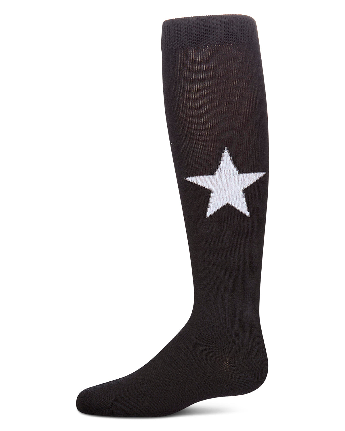 Girls Cotton-Rich Star Themed Knee Sock