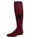 Girls Cotton-Rich Star Themed Knee Sock