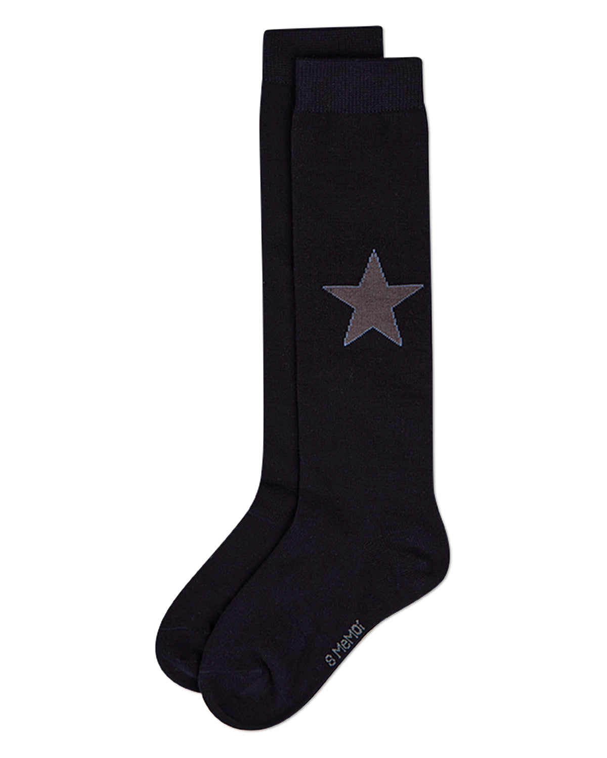 Girls Cotton-Rich Star Themed Knee Sock