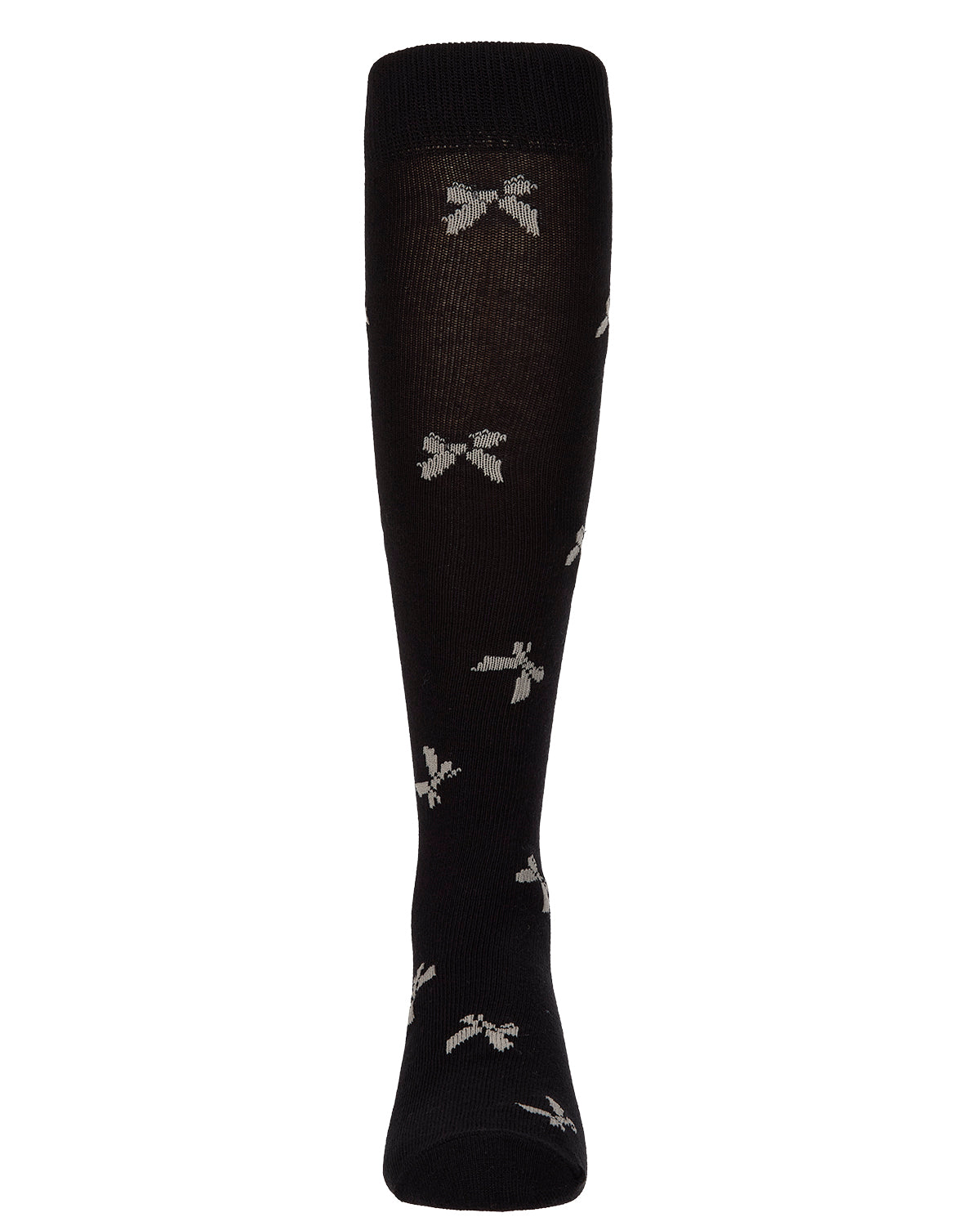 Girls Cotton-Rich Multi-Bow Knee High Sock