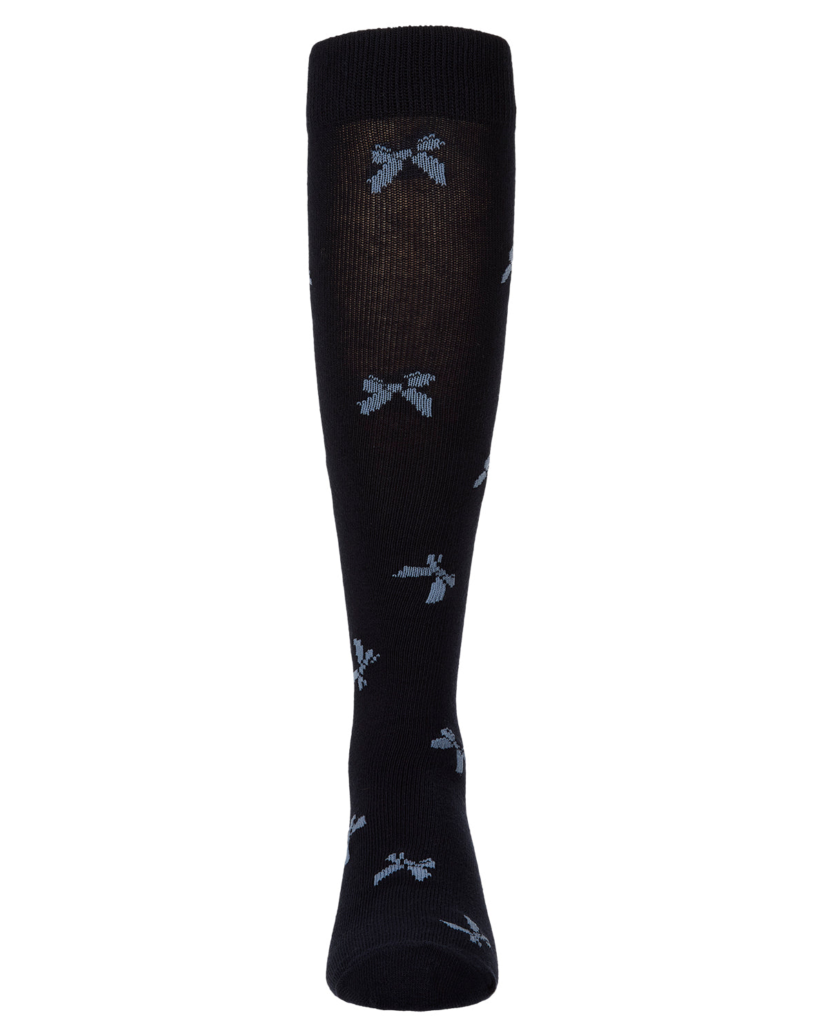 Girls Cotton-Rich Multi-Bow Knee High Sock