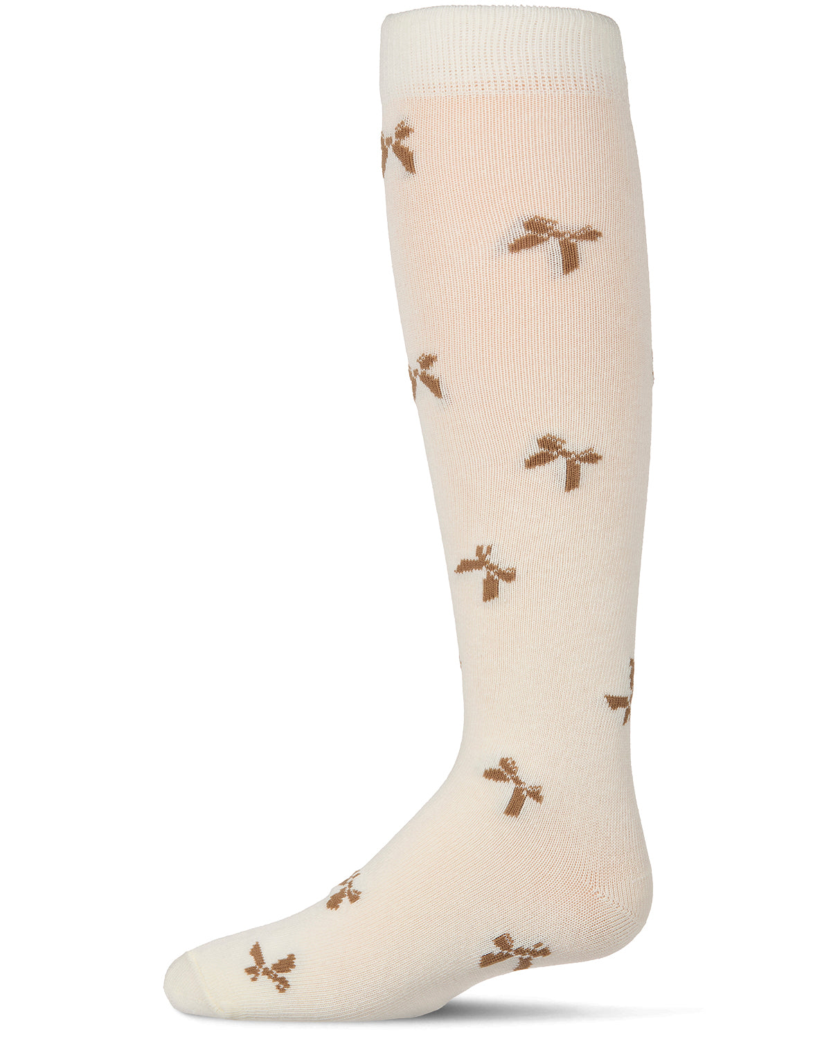 Girls Cotton-Rich Multi-Bow Knee High Sock