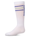 Girls "Sunshine" Triple-Stripe Cotton-Blend Ribbed Knee High Sock