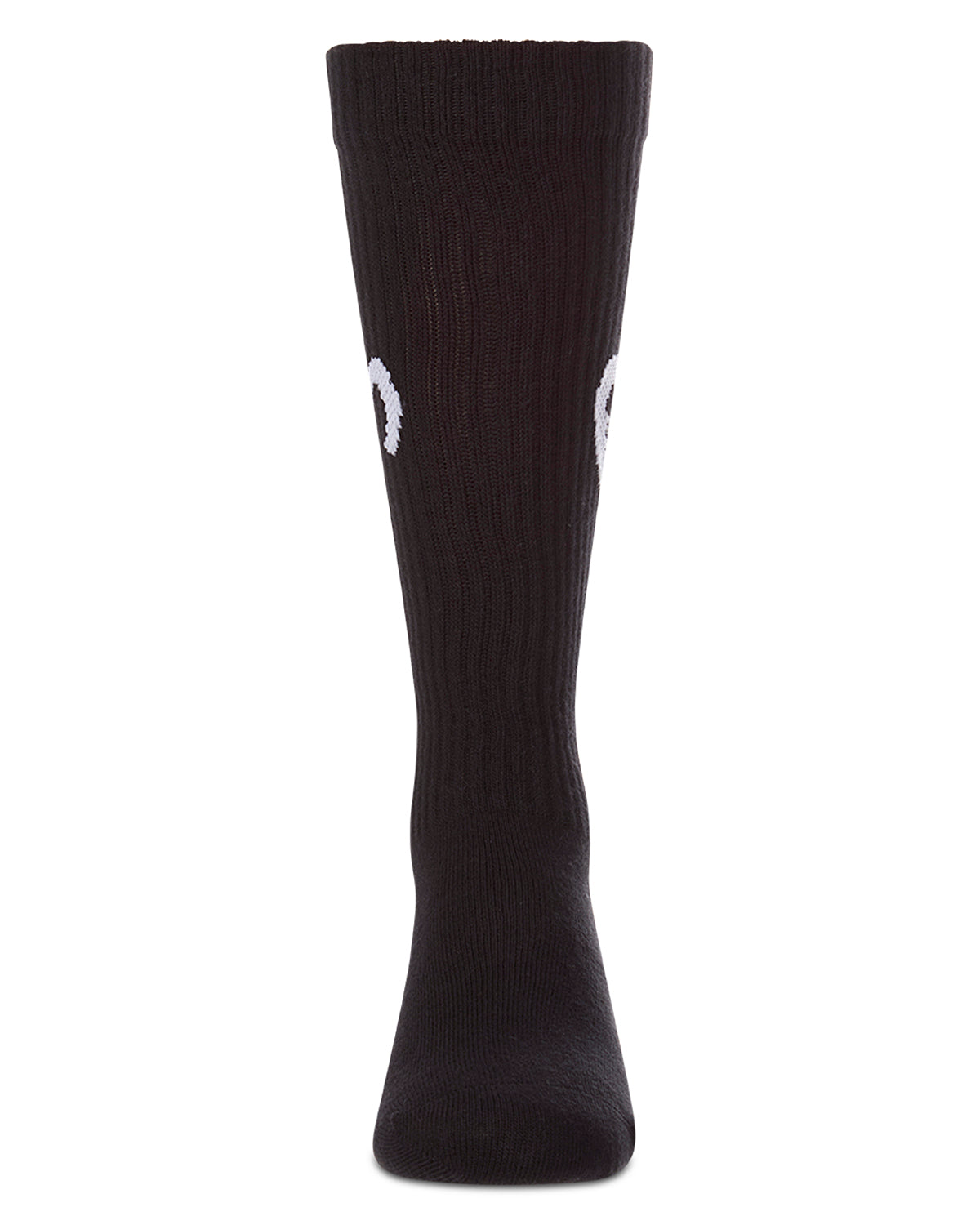 Girls "Open Heart" Ribbed Cotton-Rich Novelty Knee High Sock