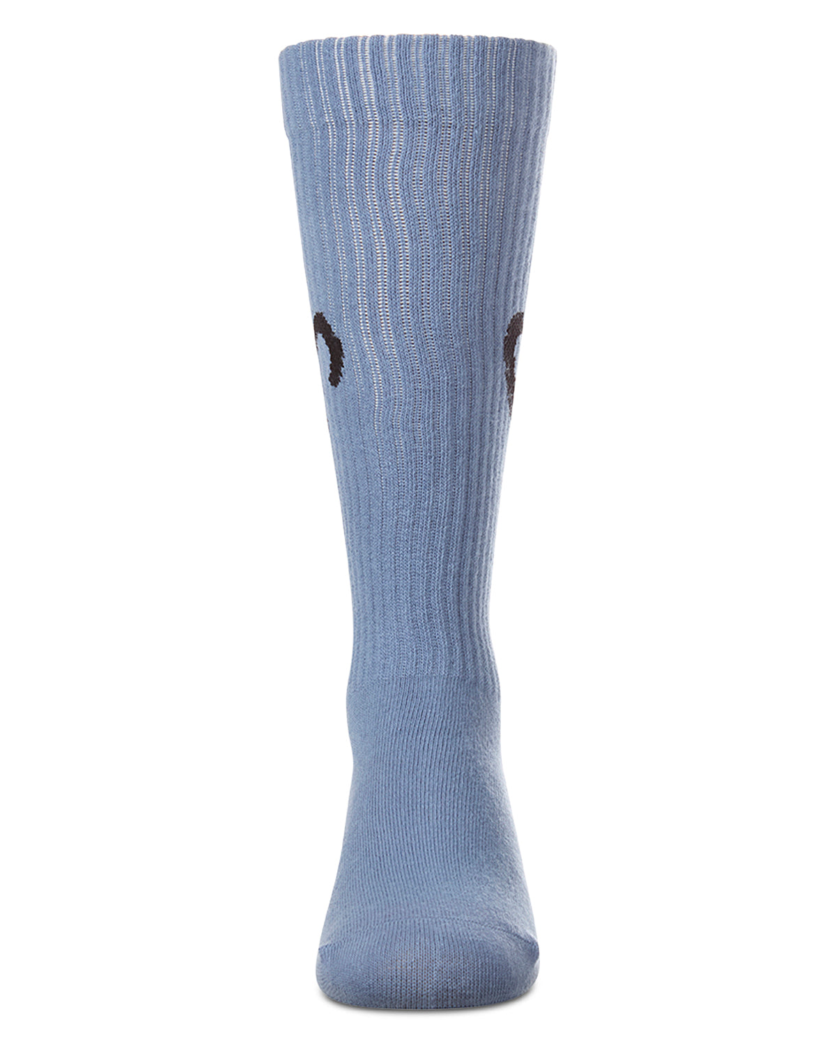 Girls "Open Heart" Ribbed Cotton-Rich Novelty Knee High Sock