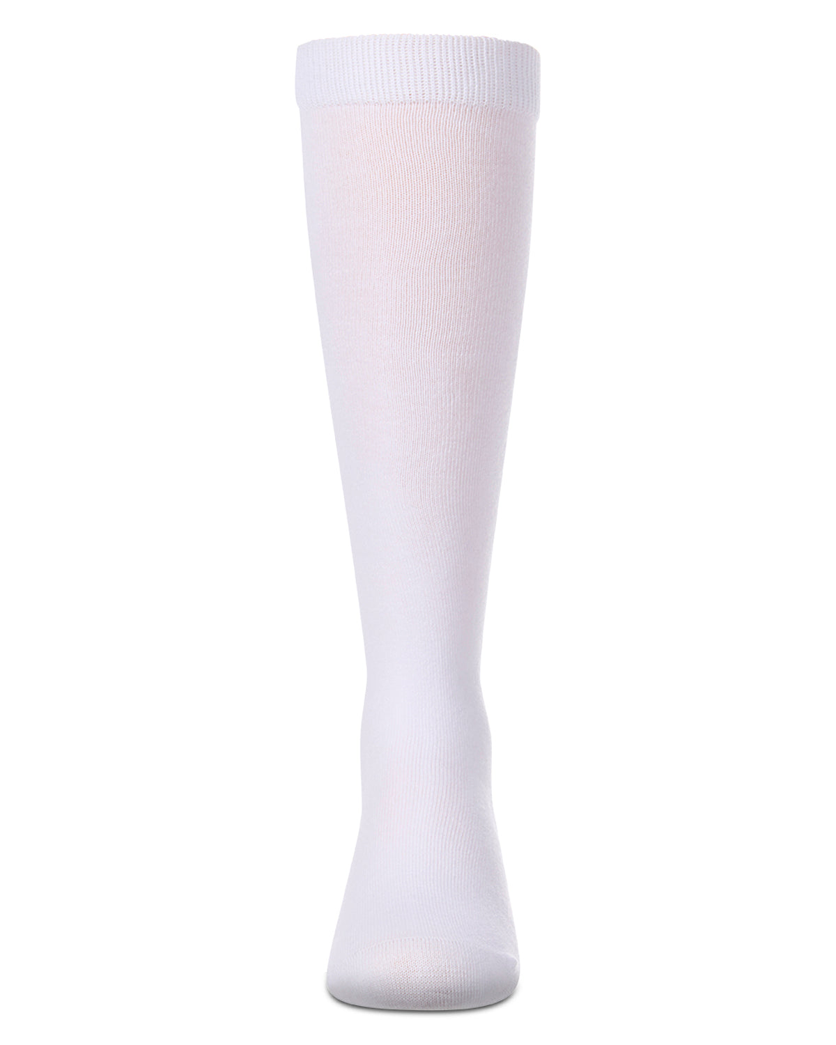Girls "Triple Heart" Cotton-Rich Mini-Ribbed Heart-Themed Knee High Sock