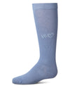 Girls "HI!"-Graphic Cotton-Rich Fine-Gauge Knee High Sock