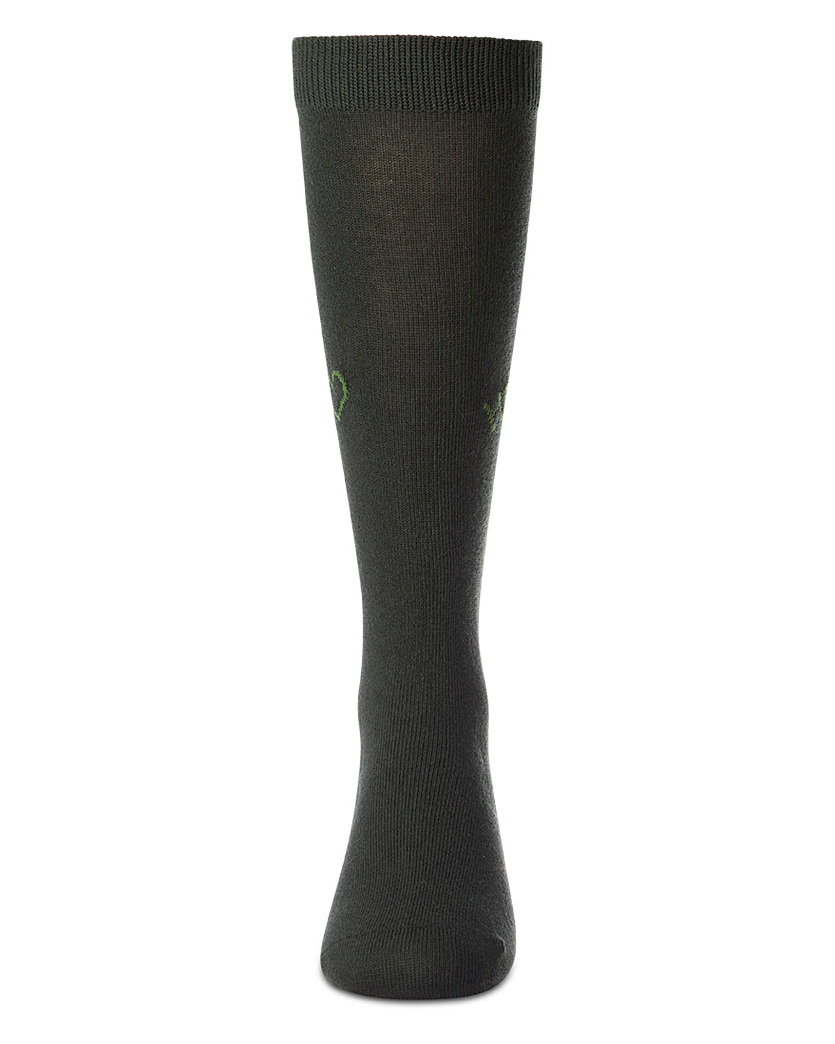 Girls "HI!"-Graphic Cotton-Rich Fine-Gauge Knee High Sock