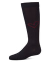 Girls "Heart Pop" Cotton-Rich Mini-Ribbed Knee High Sock