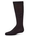 Girls "Cozy Heart" Cotton-Rich Mini-Ribbed Knee High Sock