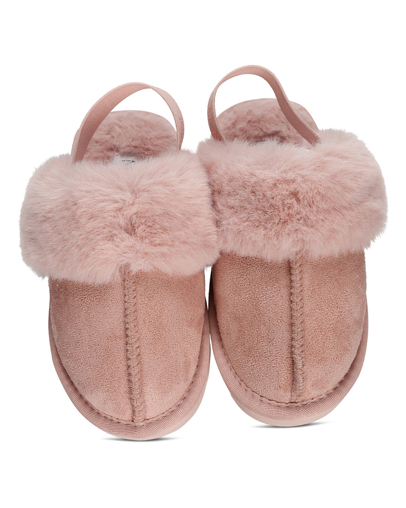 Slingback discount slippers fluffy