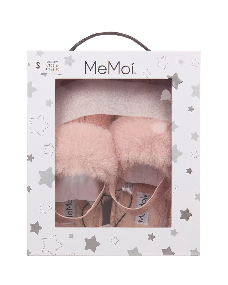 Kids' Fluffy Slide Slingback Slippers