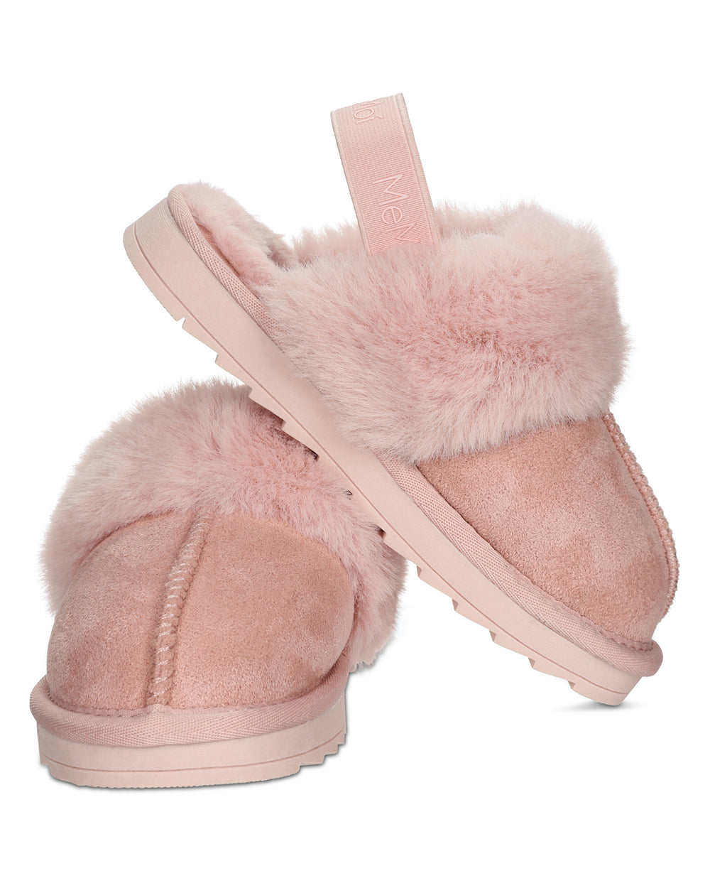 Kids' Fluffy Slide Slingback Slippers : Color: Ballerina