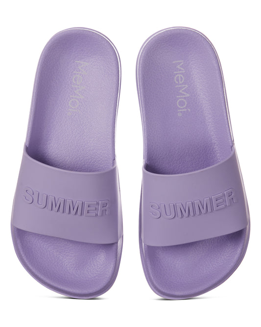 Kids' Summer Slides : Color: Lavender