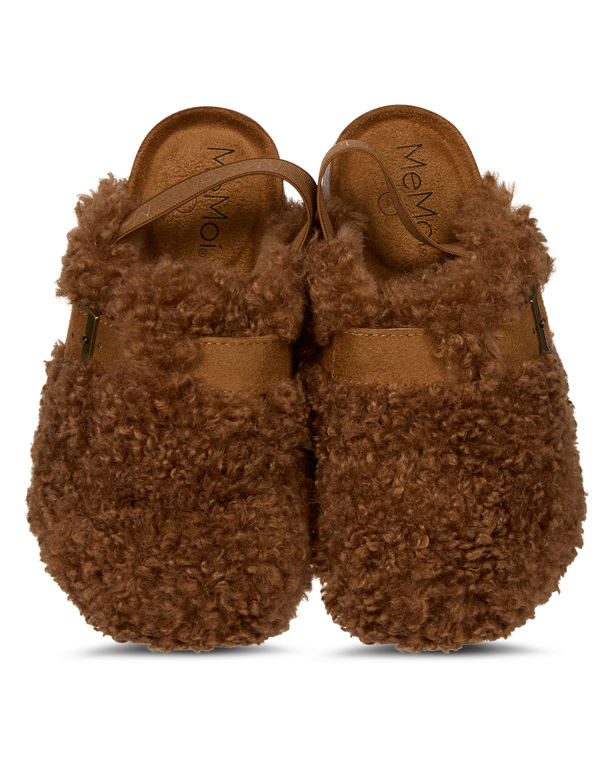 Kids' Teddy Sherpa Slippers : Color: Tan