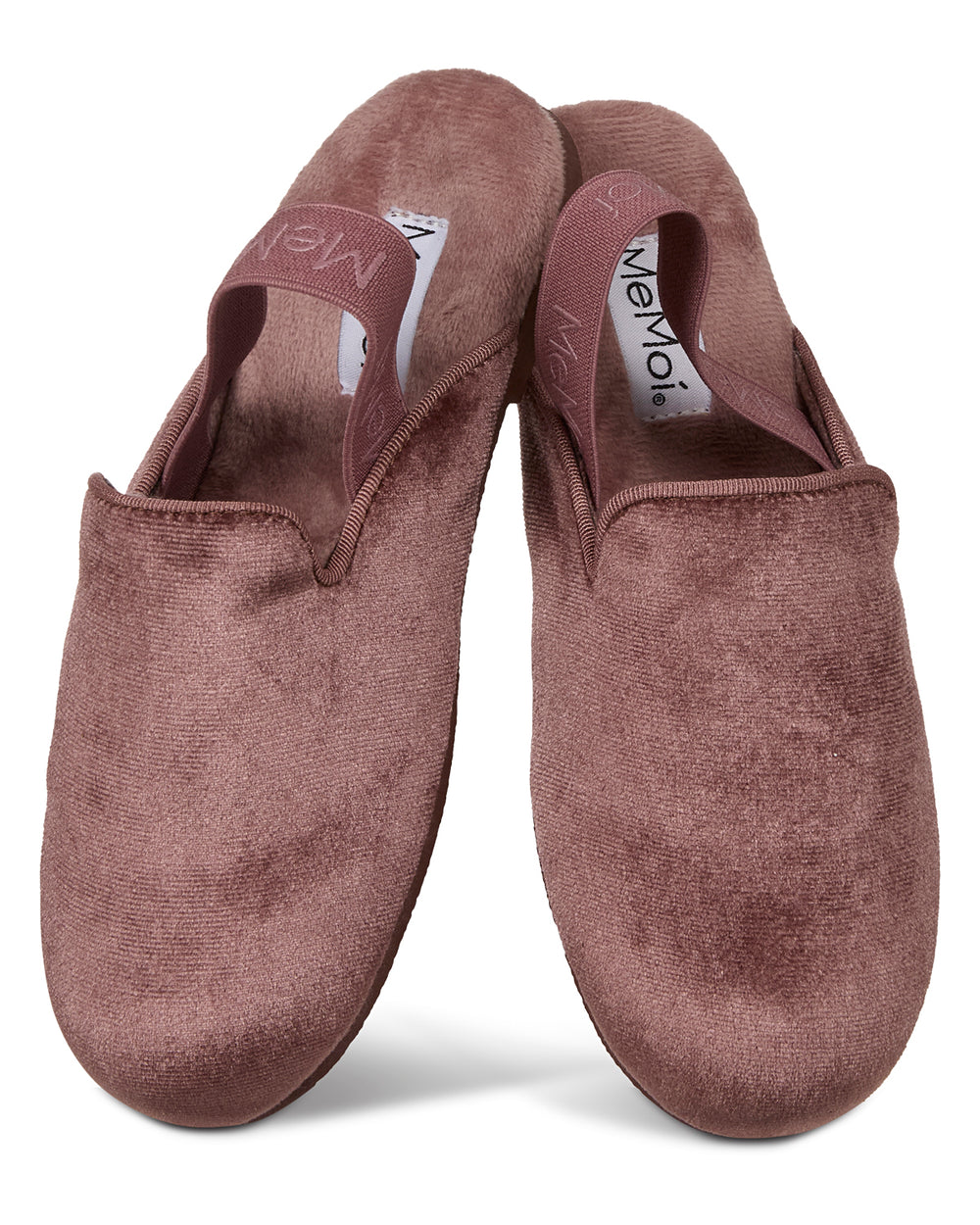 Kids' Velvet Sling Back Slippers : Color: Blush