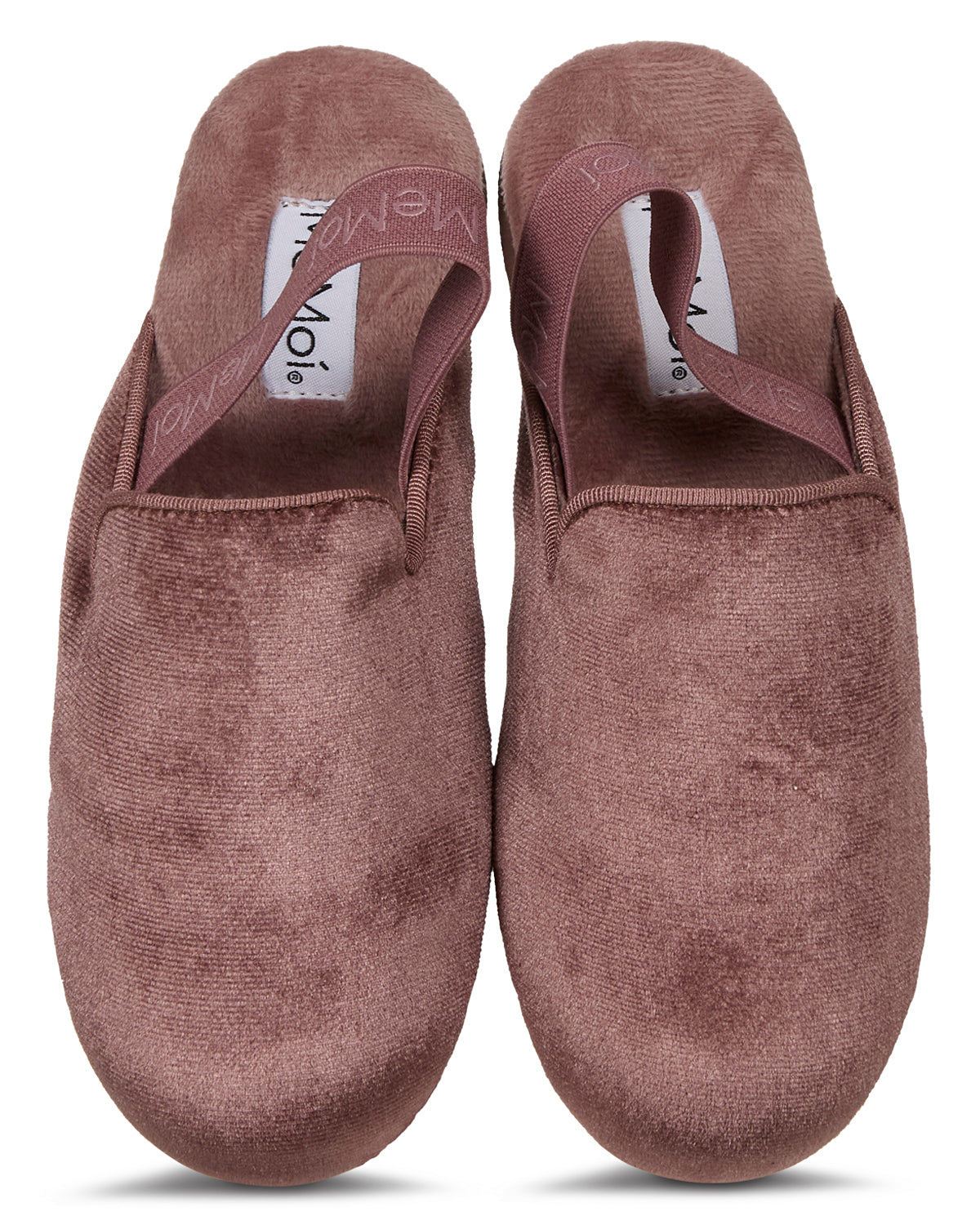 Kids' Velvet Sling Back Slippers : Color: Blush