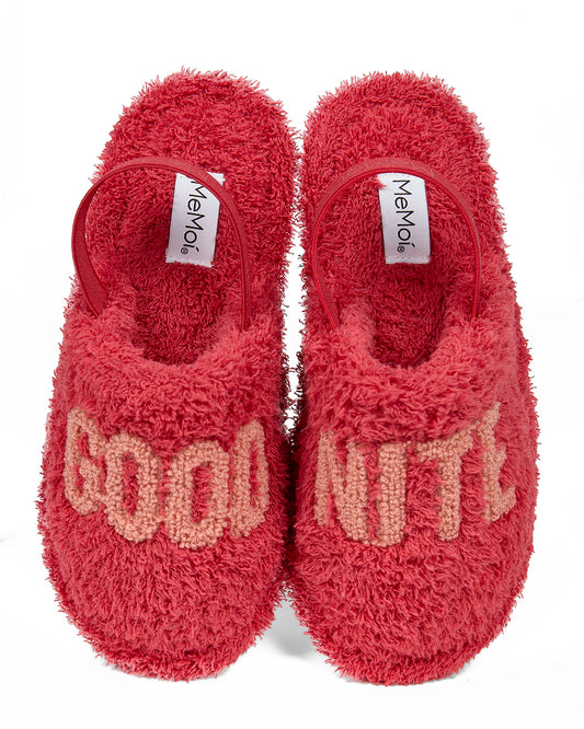 Good Nite Kids Sherpa Slipper : Color: Fruit Punch