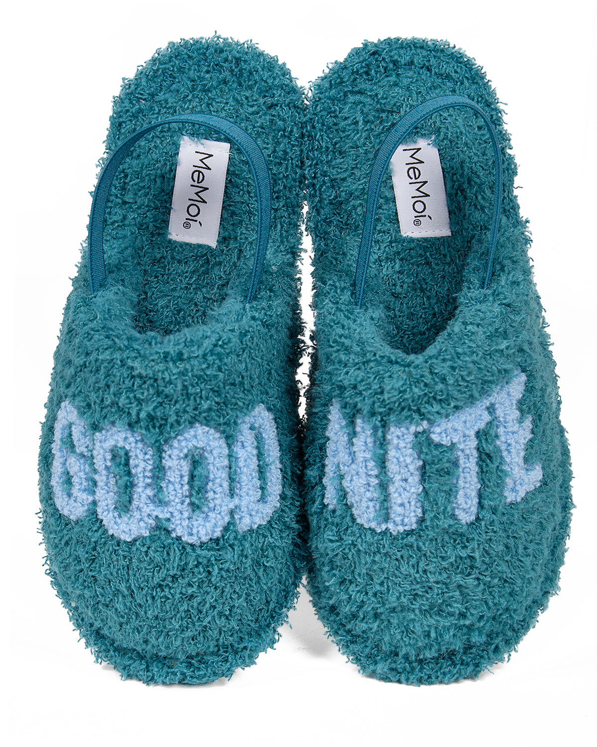 Good Nite Kids Sherpa Slipper : Color: Tropical Teal