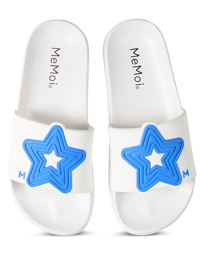 Kids Unisex 3D-Star EVA-Cushioned Slip-On Sandal Slide