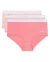 Girl's 3 Pair Pack Starry Briefs : Color: Pink Multi