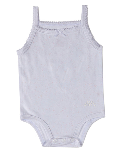 3 Pack Baby "Playful Bunny" Cotton / Modal Tag-Free Bodysuits