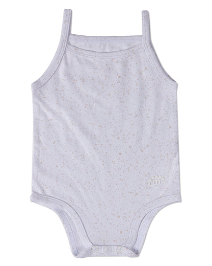 3 Pack Baby "Playful Bunny" Cotton / Modal Tag-Free Bodysuits