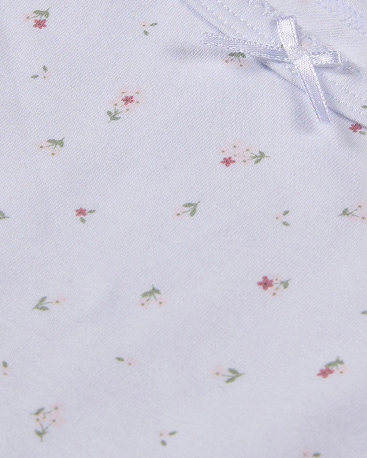 3 Pack Baby Girls Cotton / Modal Bodysuits - Florals, Stripes, Solid